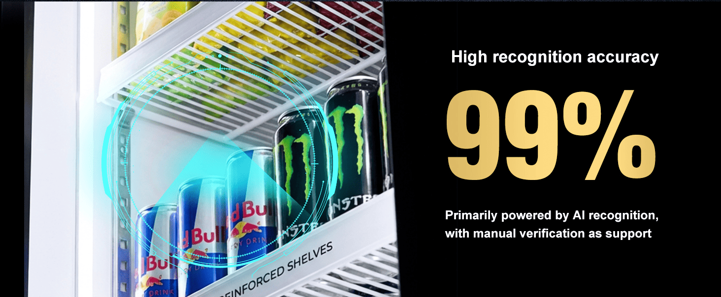 99% přesnost rozpoznání díky duálnímu kamerovému systému s umělou inteligencí pro přesnou fakturaci a prevenci ztrát.