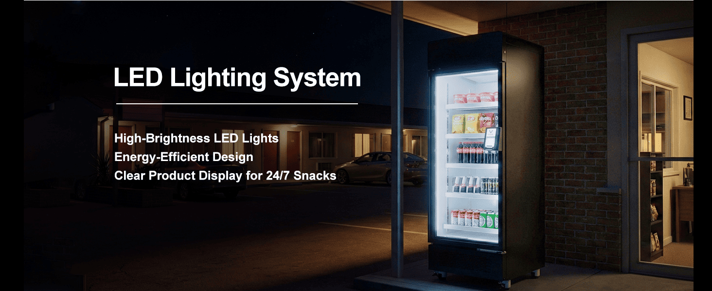 Vylepšená prezentace produktů s vysoce jasným LED osvětlením pro zvýšení prodeje
